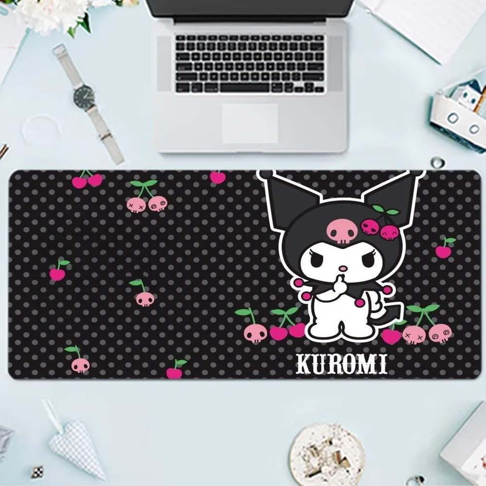 Kuromi Kawaii Mousepad Large Gaming Compute Gamer PC Keyboard Mouse Mat 6 - Kuromi Store